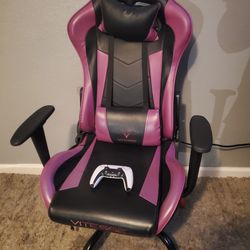 Gaming chair and ps5 controller