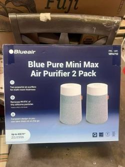 Blue Pure Mini Max Air Purifier, 2-pack By Blueair