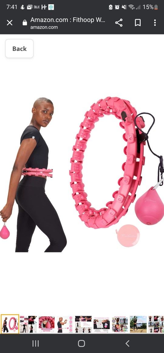FitHoop The #1 Smart Weighted Hula Hoop