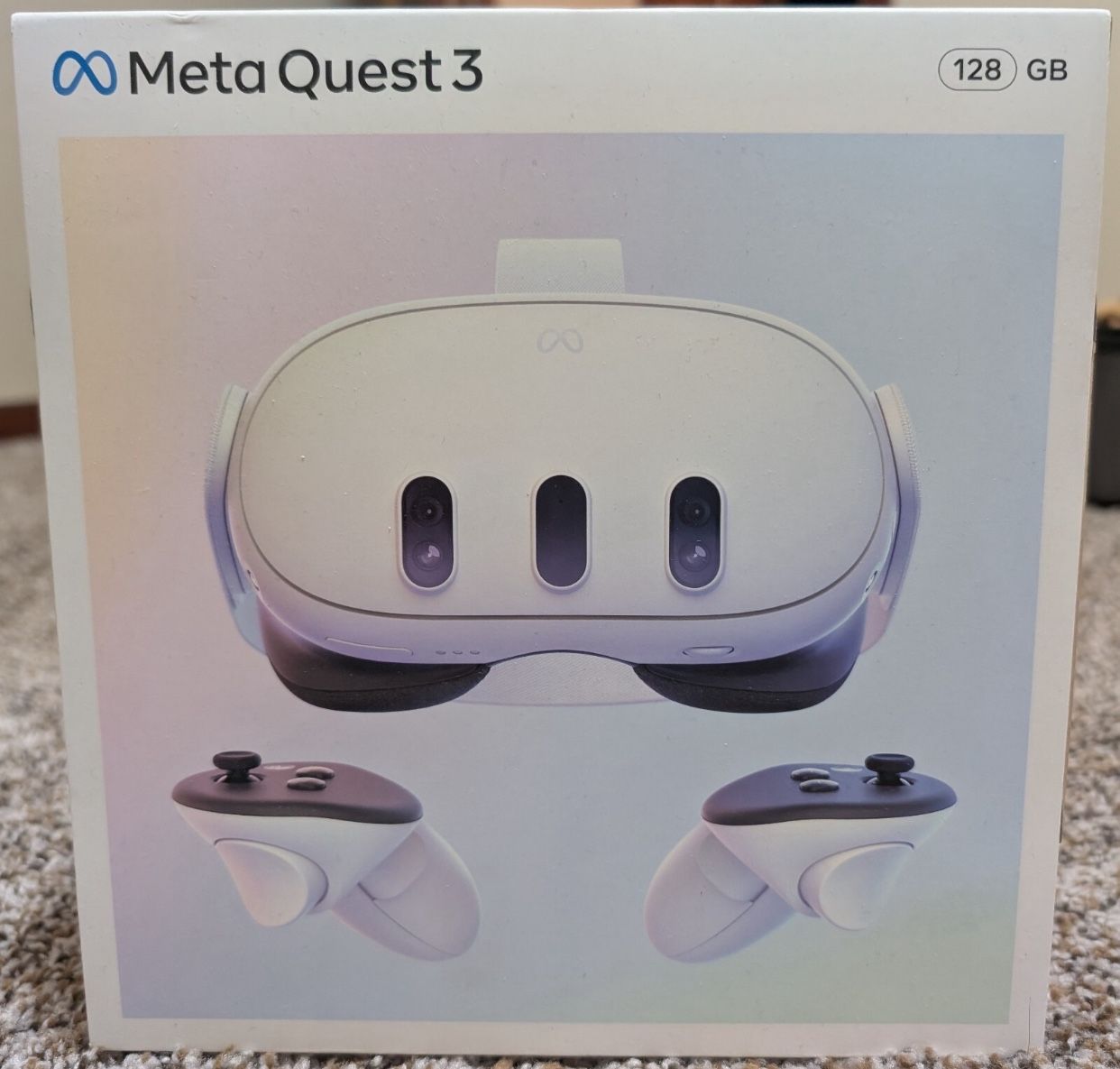 Meta Quest 3 Virtual Reality Headset 128GB White