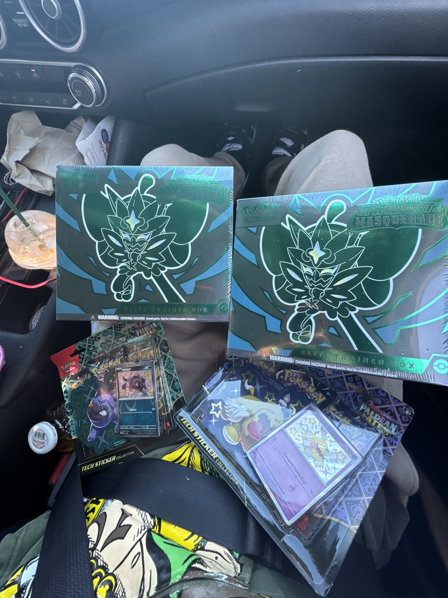 Pokemon Cards Twilight Masquerade Paldean Fates