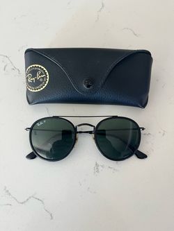 Ray Ban Double Round Polarized (RB3647N) Sunglasses