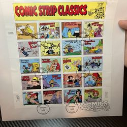 FDC  BOCA RATON, FL Comic Strip Classic’s .32c 20 Stamps
