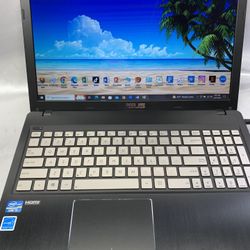 i5 …i5.ASUS NOTEBOOK  Looks  LIKE  NEW…130. GB  SSD…..8.0-RAM .FASTER  and  READY FOR CLASSES  ON LINE OR WORK FROM HOME (ZOOM) Comes With Warranty ….