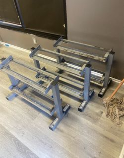 Dumbbell weight rack