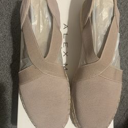 Alex Marie Caylee Banded Platform Espadrilles