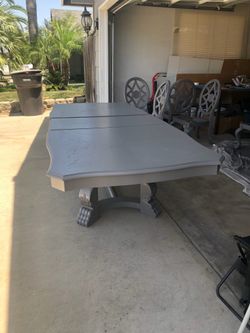 Large Dining Table & 6 Chairs