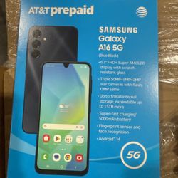 Samsung Galaxy A16 5G 128GB blue black,SM-A166U Unlocked