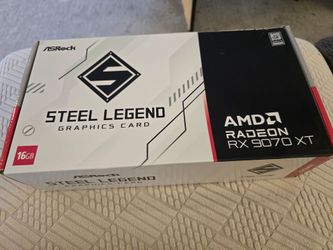 ASRock Radeon RX 9070 XT Steel Legend 16GB