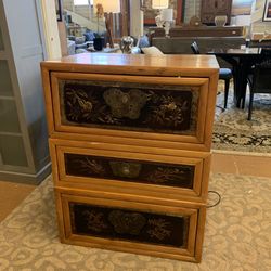 3-Piece Stacking Tansu Chest