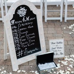 Send Off Wedding Sign 