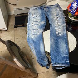 Ksubi Ripped Jeans Size 34”