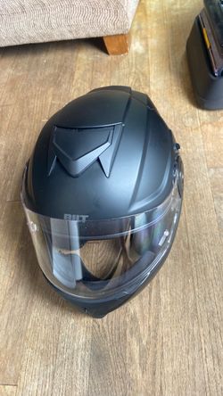 Bilt brand new Matte Black Modular Flip-Up Motorcycle Helmet