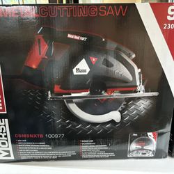 MK Morse Metal Devil NXT 9" Diameter 120V Corded Circular Saw