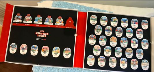 BTS PINS COLLECTION AVAILABLE