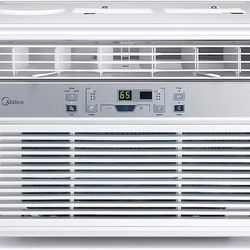 MIDEA EasyCool Window Air Conditioner - Cooling, Dehumidifier, Fan with remote control - 8,000 BTU, Rooms up to 350 Sq. Ft. 

