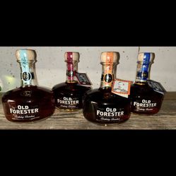 Ultra-Rare Old Forester Birthday Bourbon Vertical (2022–2025) — Collector’s Set or Individual Bottles