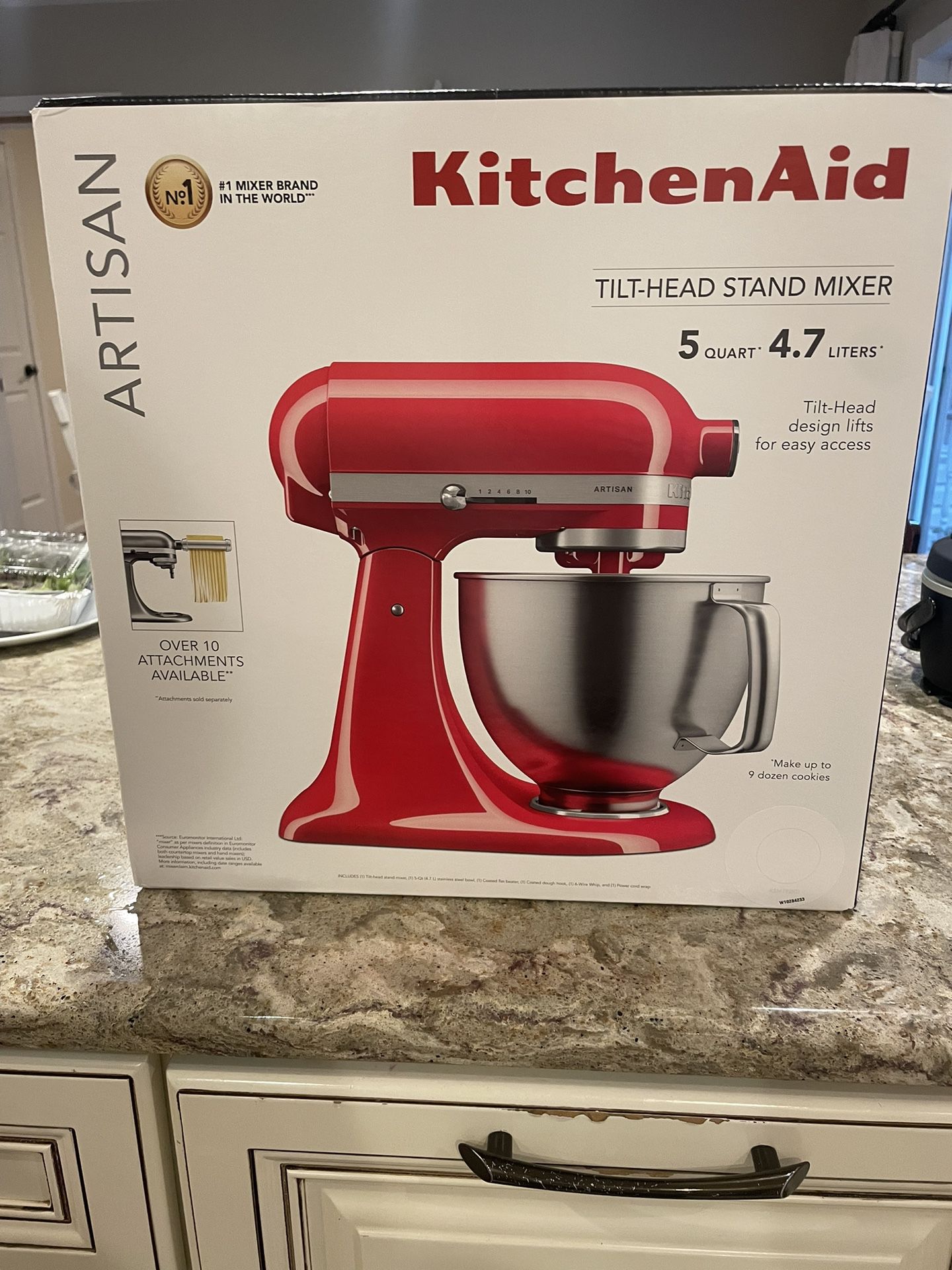 New White Kitchen Aid- Never Opened 