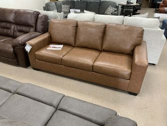 Genuine Leather Sofa- Brand New