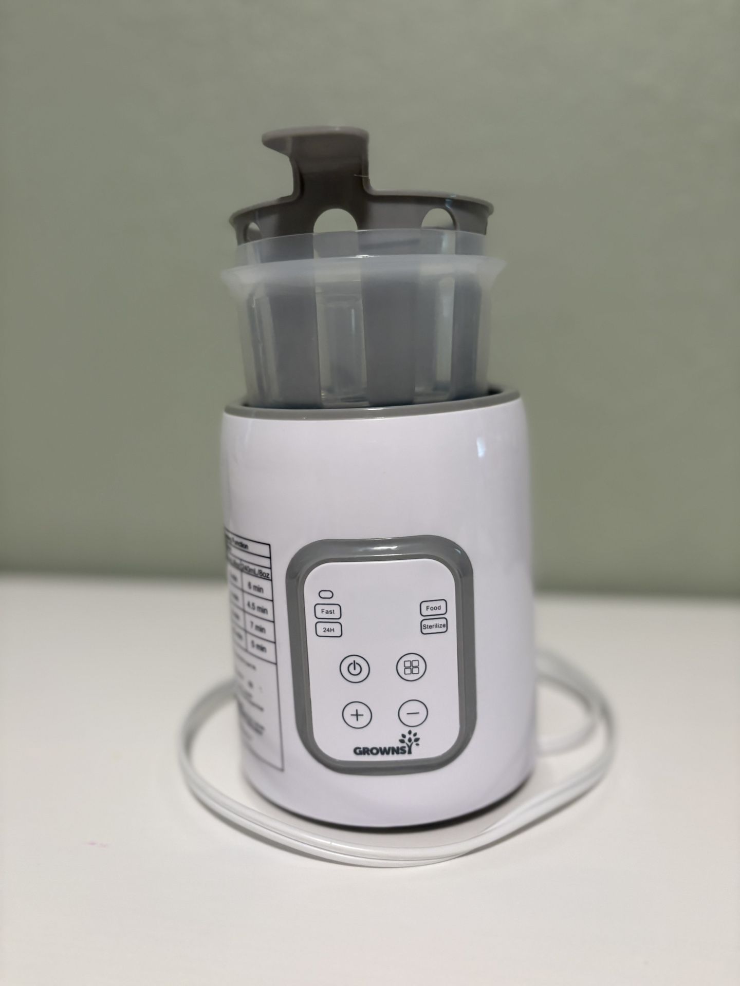 Grownsy Baby Bottle Warmer & Sterilizer – Like New!