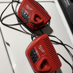 Milwaukee M12 Chargers 
