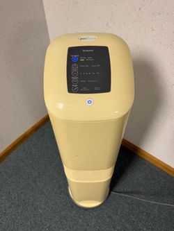 Brookstone Pure Ion Tower Air Purifier Fan
