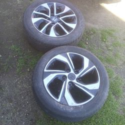 2 Oem Honda Civic Rims 