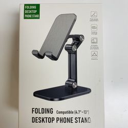 Desktop phone stand