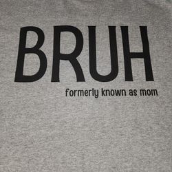 Custom BRUH Graphic Tee