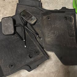 Jeep Wrangler Rubber Mats And Mirrors 