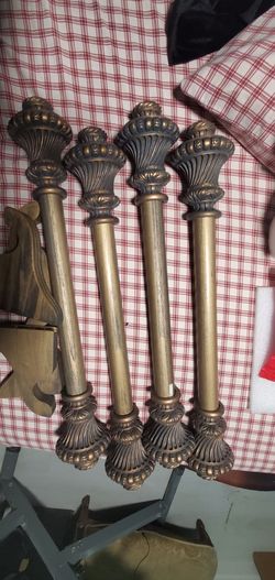 Decorative Curtain Rod Set