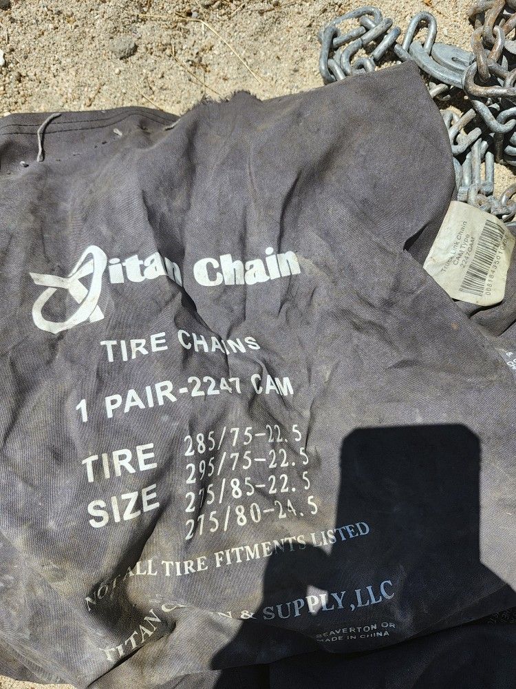 Heavy Duty Truck Snow Chains (3)