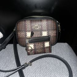 Coach Crossbody Bag With Matching Wallet