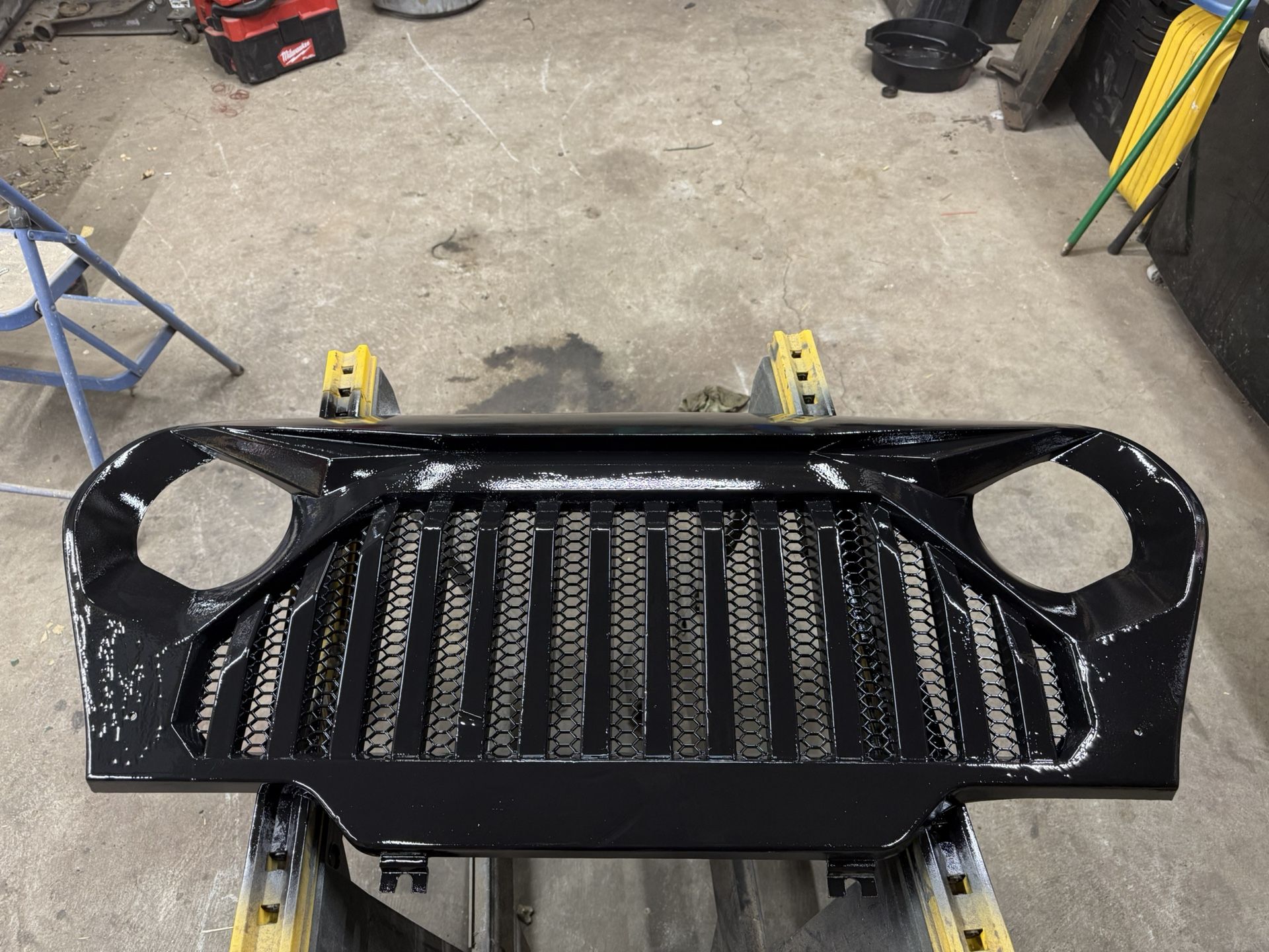 Jeep Tj Angry Grill 