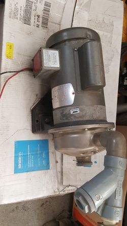 Pool pump motor.