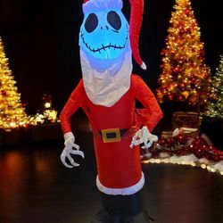 DISNEY TIM BURTON'S THE NIGHTMARE BEFORE CHRISTMAS JACK SKELLINGTON INFLATABLE