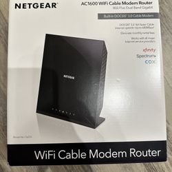 NEW Netgear WiFi Modem Router