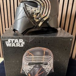Star Wars Kylo Ren Reforged Helmet – Light & Sound Voice Changer – Galactic Archive