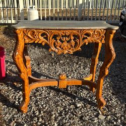 Ornate Side Table 