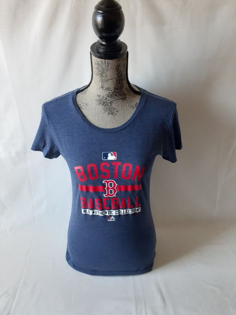 Majestic in Boston Red Sox women's short sleeve top size M