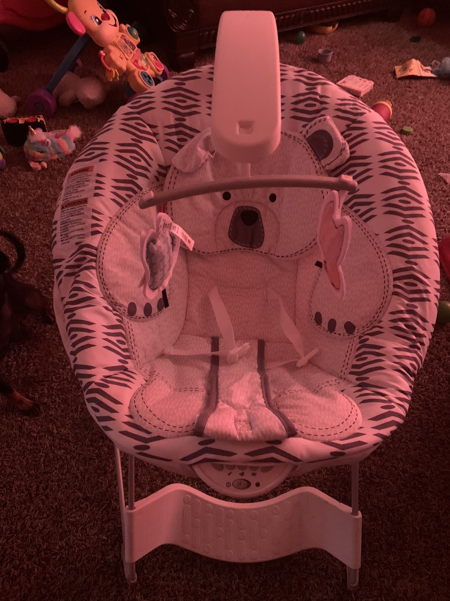 Baby Bouncer with Foot Pusher