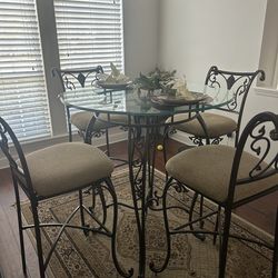 Table and chairs