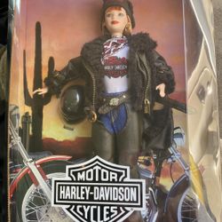 Harley Davidson Barbie Doll New in Box