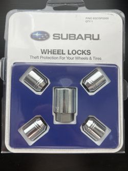 Suburu Wheel Locks