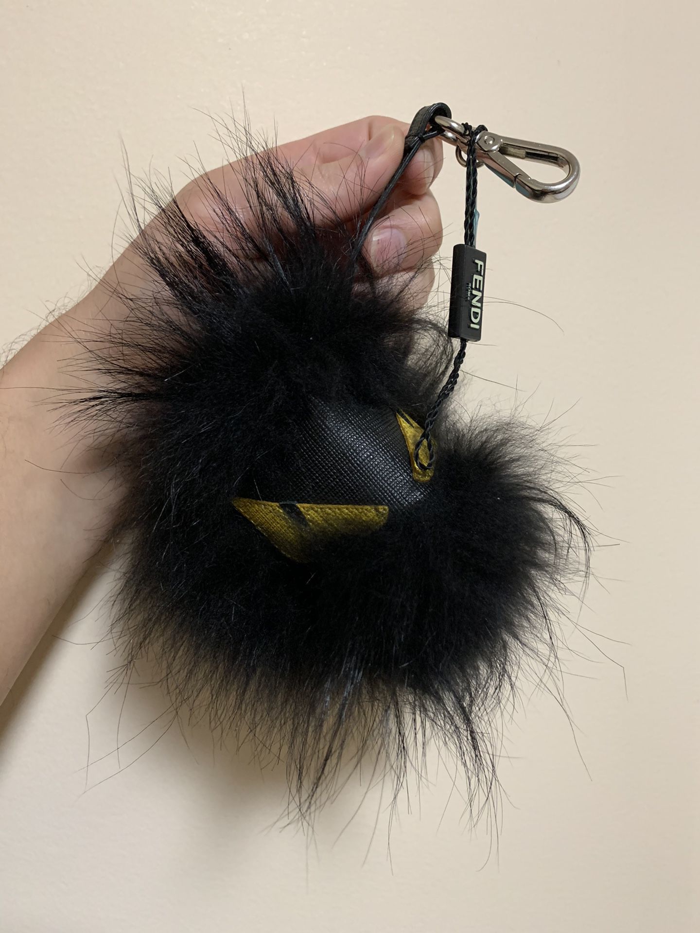 FENDI Black Bag Bugs Bag Charm