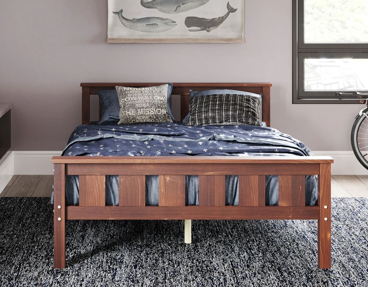 Better Homes and Gardens Kane Full Bed, Multiple Finishes Delivery and assembly service available