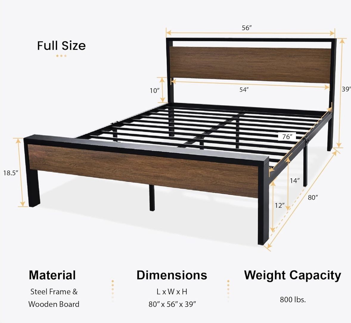 Full Size Bed 