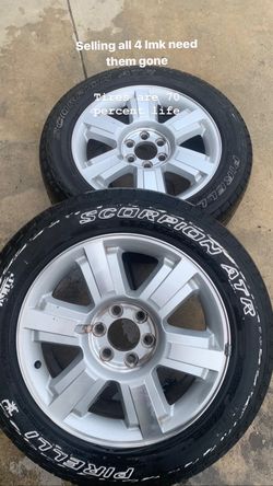 Selling 4 Rims And Tires