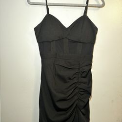 Windsor Black Mini Dress Sz M