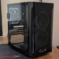 MATX Computer Case With Broken AM4 Motherboard 